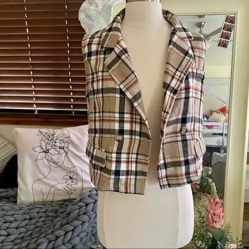 Boutique NEW ‘Posh In Plaid’ Vest