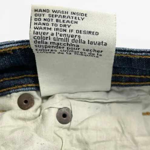 Seven7 Women Flare Jeans Size 25 Low Rise Distressed Boho Festival Y2K Retro