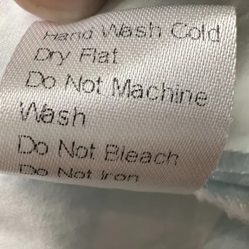 Ming Wang Top Womens 2XL Tan Blue Check Gingham Poplin 100% Cotton Tunic Ruffle