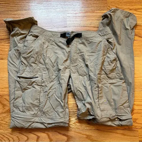Mountain Hardwear 2 in 1 pants to shorts size 8