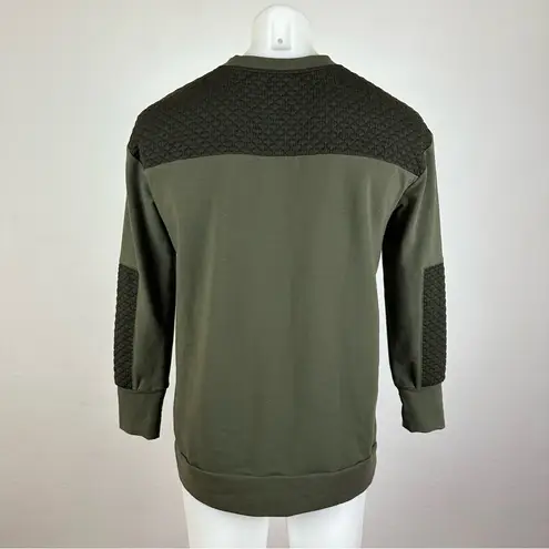 Lysse New York Texture-Patch Sweater