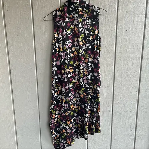Equipment NWOT Tira Silk Shift Dress Sleeveless in Eclipse Multi Women's XS