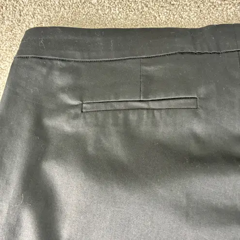 NYDJ Womens Black Ankle Pants 20W Plus Size Lift Tuck Technology Trousers Career