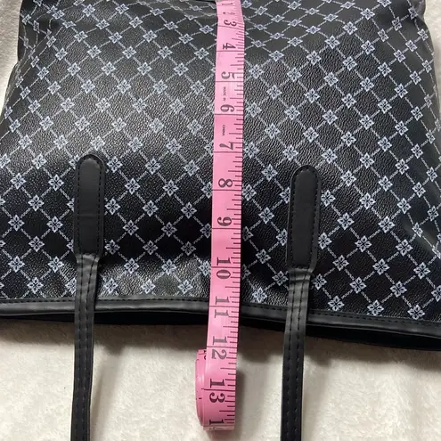 Stylish Black and Gray Tote Bag