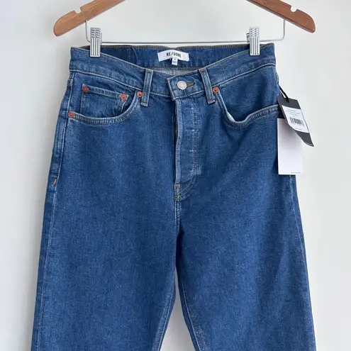 RE/DONE Jeans Womens 27 High Rise Skinny Boot Western Rinse Stretch