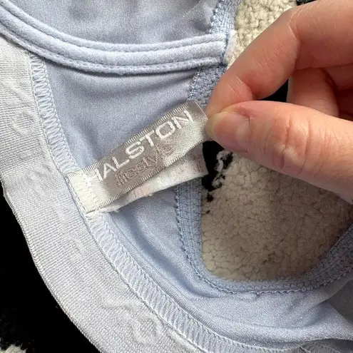 Vintage 90s Halston Light Blue Designer Bra 34C Size undefined