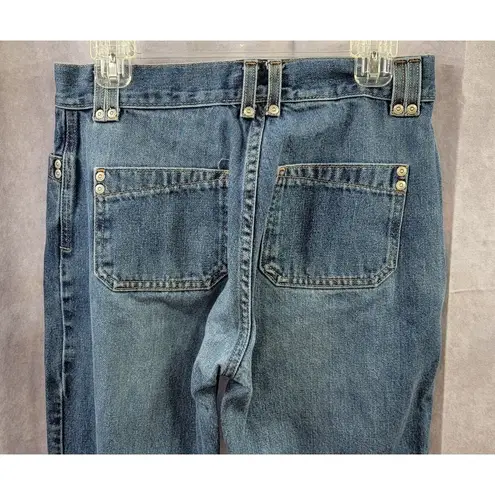 ZENA Jeans Dark Wash High Rise Straight Leg Women's Size 10 Vintage