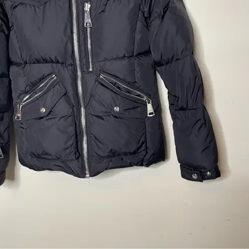 SAM New York Jetset Puffer Jacket in Black Womens Size Small S