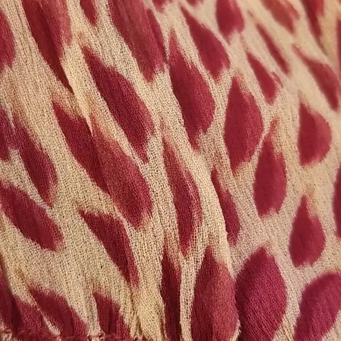 Ba&sh 💕💕 Grace Chiffon Mini Dress ~ Antique Rose Size 1 = US Small NWT