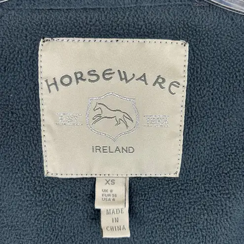 Horseware Ireland Soft Shell Black Jacket Size XS Riding Equestrian Flaw
