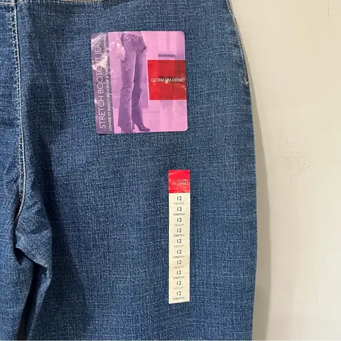 Gloria Vanderbilt NWT GLORIA PERFECT FIT antique Blue BOOT WOMEN'S SIZE JEANS 12