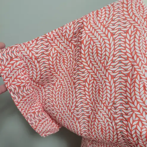 Escapada Gina Top - White / Coral Sicily Size Small