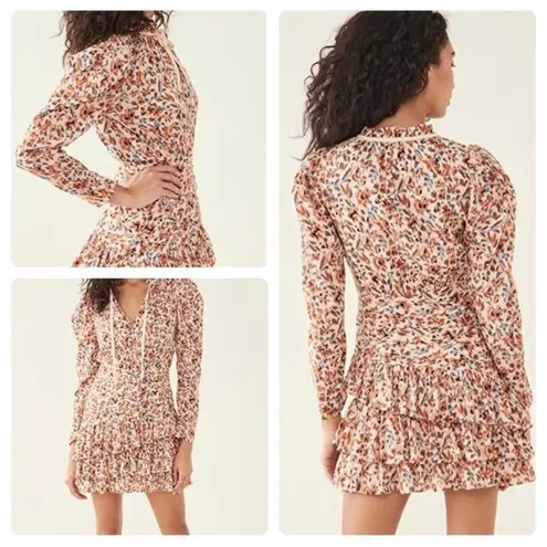 Ulla Johnson NEW Ulla Johnson Dress Marielle Floral Puff Sleeve Size 2 Mini Dress NWT Boho