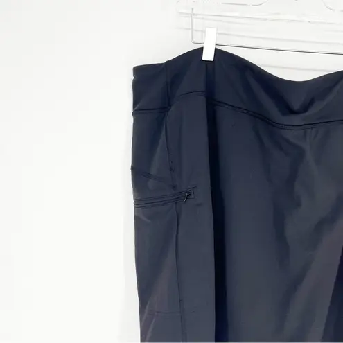 Duluth Trading Co NoGa Stretch Skort 3X Black