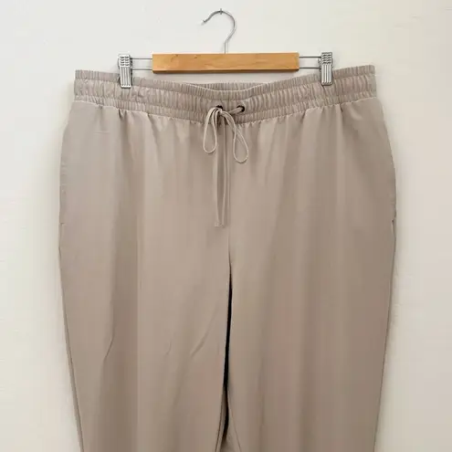 Simply Vera, Vera Wang Simply Vera Vera Wang Simply Jogger Pants Grey/Beige Size XL