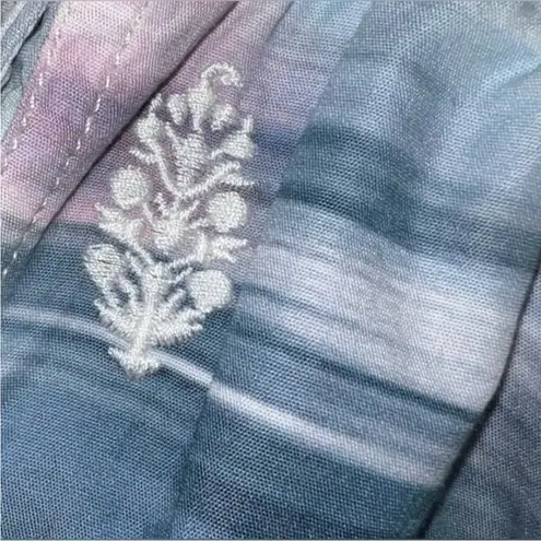 Free People NWT  Womens Mesmerize Me Printed Pants In Meadow Motion Tie Dye S - Image 7