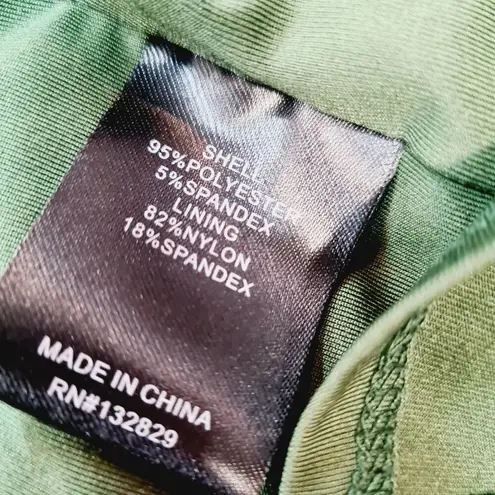 Camila Coelho Maeve Midi Dress in Basil Green XL