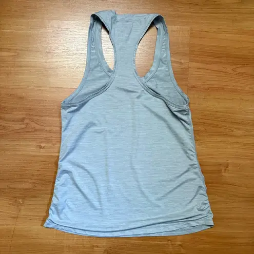 Vuori Lux Performance Racerback Tank top in Heathered Grey Size Small
