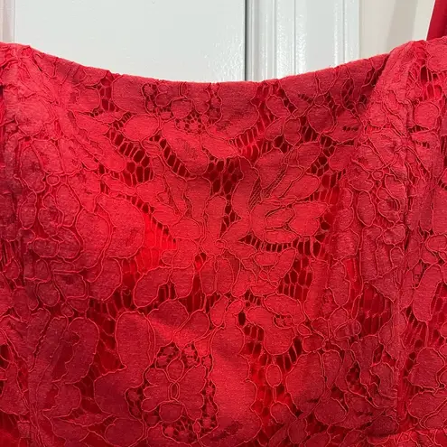 Fame and Partners Red The Max Dress Size 6 US $299