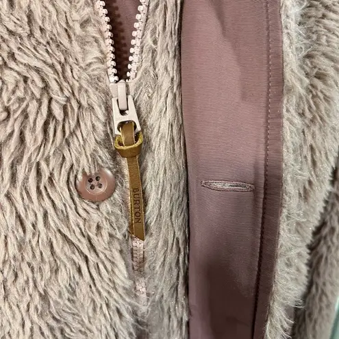 Burton  Shawmut Purple Fleece Jacket