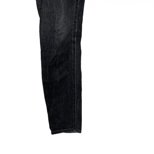 Gap 1969  Womens Jeans Easy Legging Mid-Rise Stretch Skinny Denim Black Sz. 28