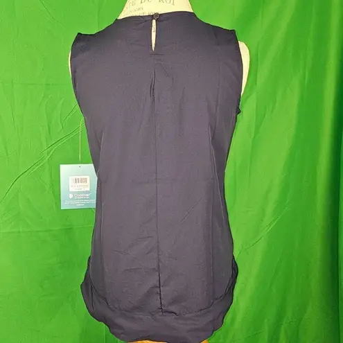 NWT Coolibar Womens Navy Blue St Tropez Swing Tank Top UPF 50+ Small‎