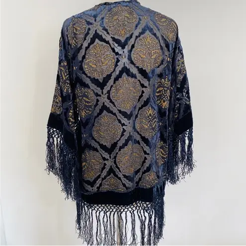 Denim & Supply Ralph Lauren Ralph Lauren beautiful velvet Denim & Supply fringe kimono