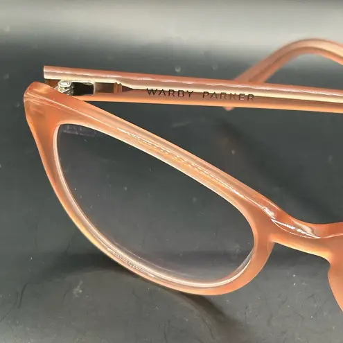 Warby Parker Women's Eyeglasses Shea M 521 Rose Guava Cat Eye