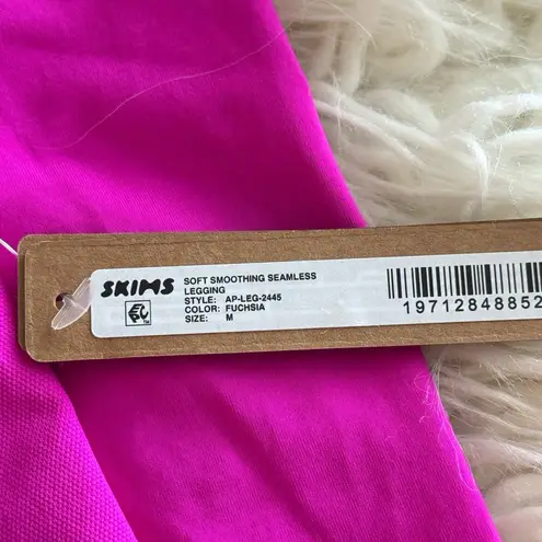 SKIMS Soft Smoothing Leggings Fuchsia Green Size Medium