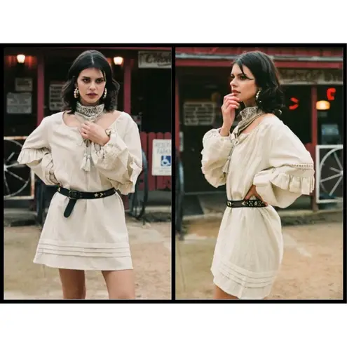 💕SPELL & THE GYPSY💕 Lola Tunic Dress ~ Biscuit M Size M
