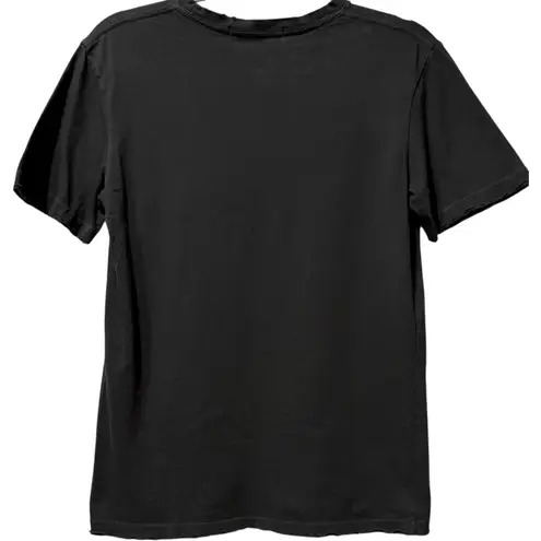 Rare Junk Food Grateful Dead Skull & Roses Tee Made in USA Washed Black XS