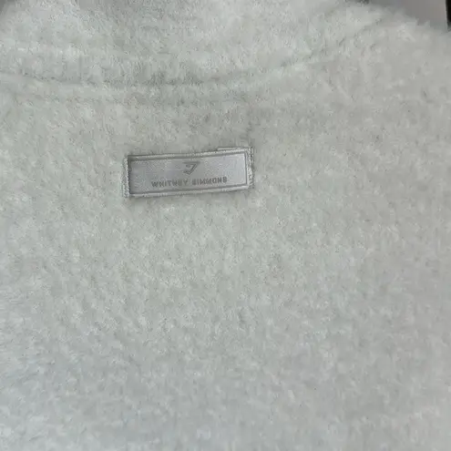 Gymshark WHITNEY EYELASH KNIT JACKET WHITE / Size XS