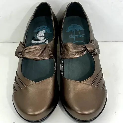 Dansko Aisley Mary Jane Leather Shoes