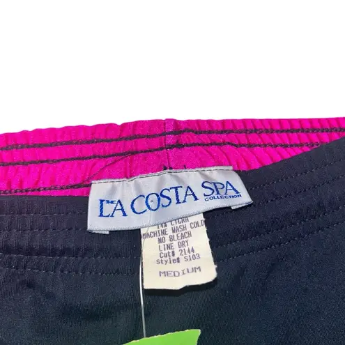 Vintage 70s 80s Athletic Workout Set Sport Stuit Fitness Women’s Size Medium! Black