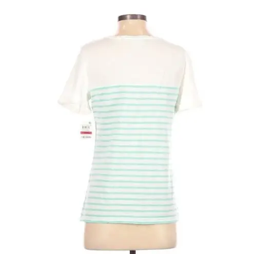 Charter Club Striped Crew Neck  Shirt NWT