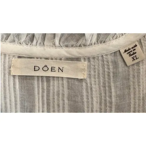 DÔEN Henri Organic Cotton Voile Top Size XL