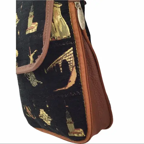 Amanda Tapestry Embroidered crossbody Adjustable purse