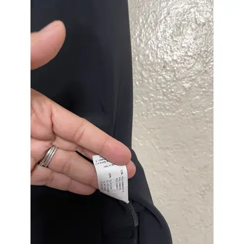 Chiara Boni La Petite Robe Benje Gown Stretch Jersey Black Womans 12 NWT