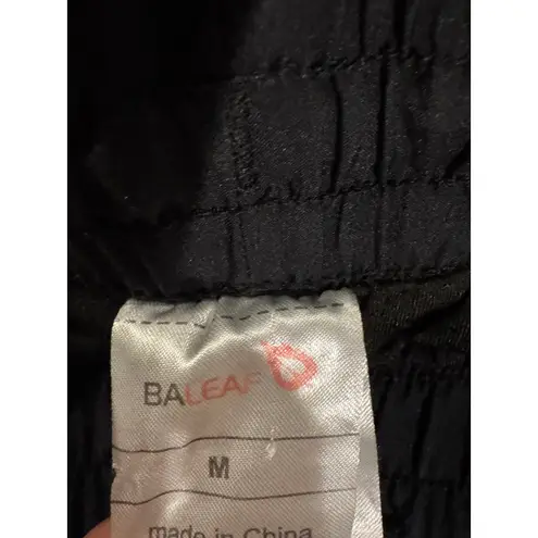 Baleaf Women's Black Athletic Running Shorts with Liner Size Medium