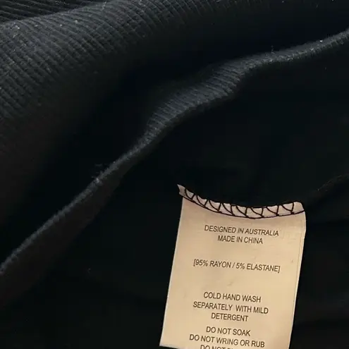 Petal and Pup Womens Solene Knit Top, Black, Size Medium, NWOT