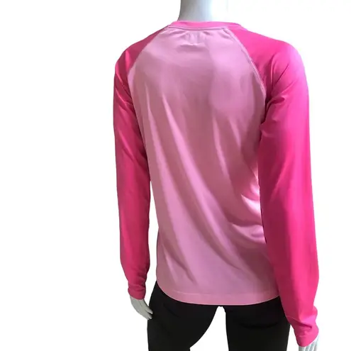 Columbia  Omni Shade Pink Long Sleeve Shirt Women's Size Medium