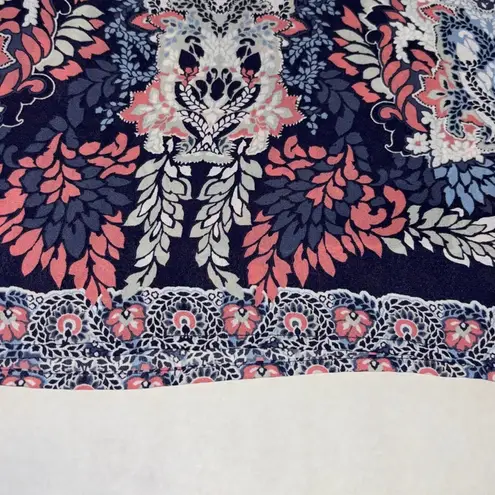 Violet+Claire Blue Gray Pink Sleeveless Tank Top 100%Polyester Size Medium