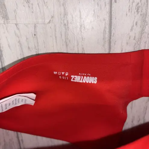 Aerie Womens Size L D  Smoothez Seamless Bra Red EUC