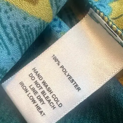 Lulus  Floral Print Shift Dress Spaghetti Strap Sunflower Bold Size Small Women's