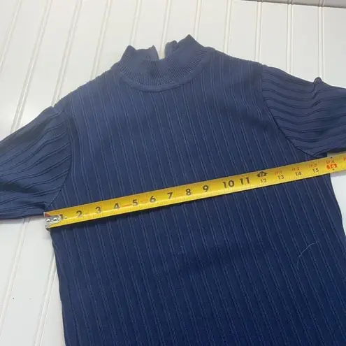 VIVO by Susan Thomas Women's Navy Blue Long Sleeve Pullover Sweater Size XS