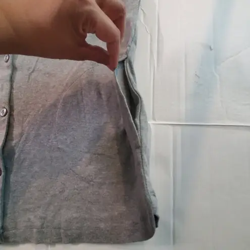 Carole Hochman buttoned grey Cardigan size Petite M