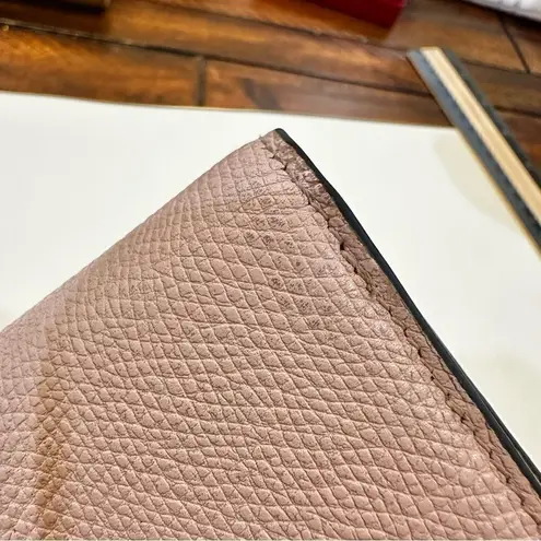 Valentino Garavani Vlogo Grainy Leather Wallet With Certificate of Authenticity