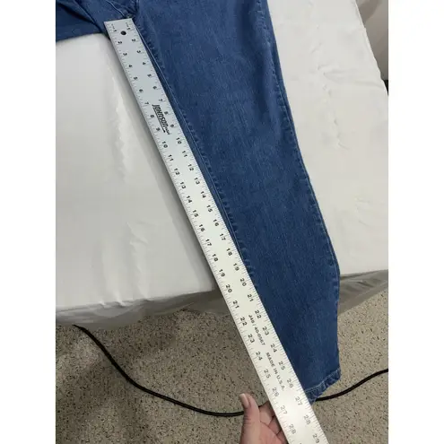 Woman Within Womans Size 18w Straight Blue Jeans