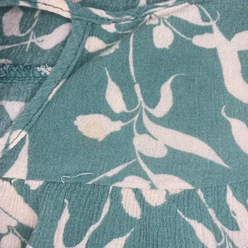 Suzanne Betro Womens Weekend Green Blouse - L