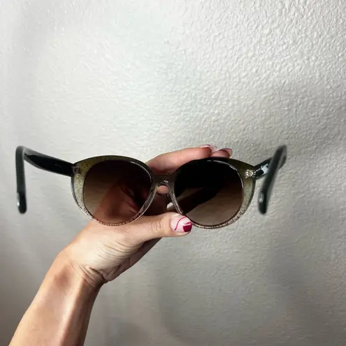 Emilio Pucci EP736S 313 Brown Gray Oversized Gradient Sunglasses 56-18-135 MM